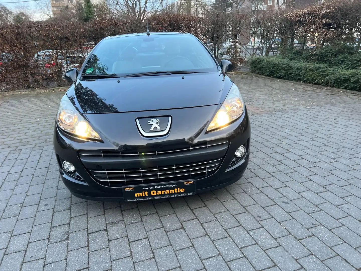 Peugeot 207 CC Cabrio-Coupe Roland Garros Schwarz - 2