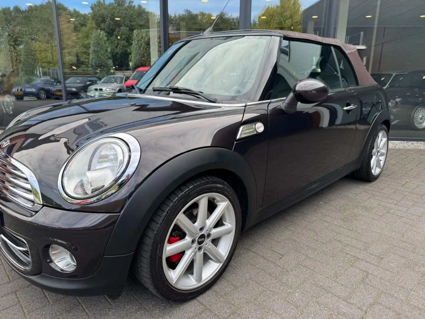MINI Cooper Cabrio 1.6 Cooper Highgate,Leer,Carplay,Clima,Cruise,Stoe Braun - 2