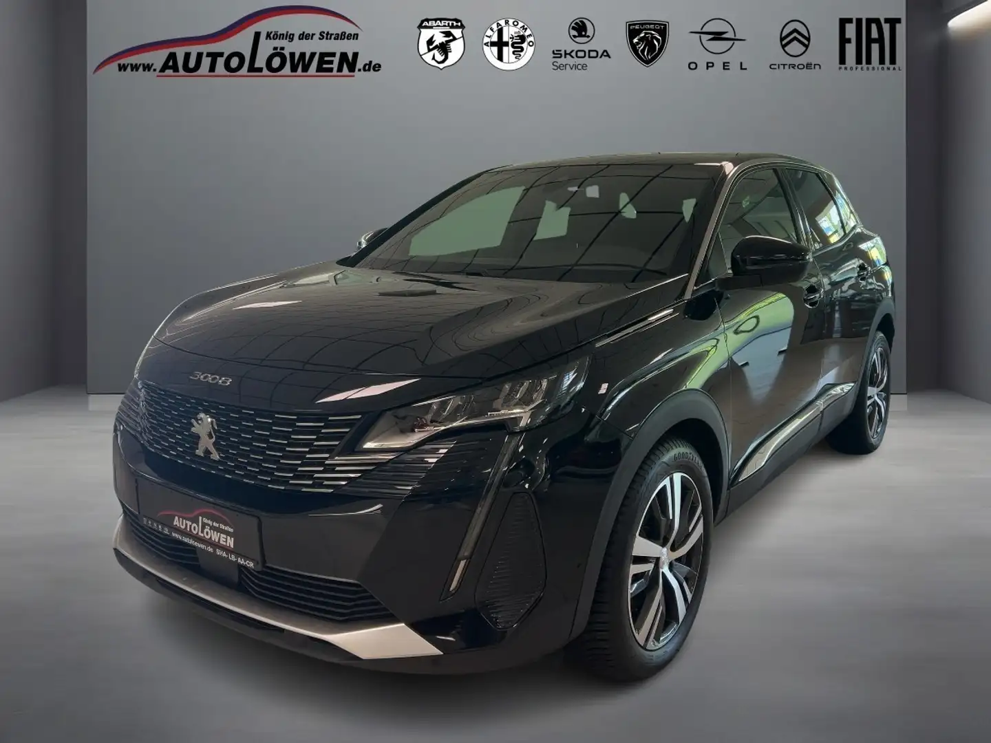 Peugeot 3008 1.5 BlueHDi 130 Allure Pack (EURO 6d) Noir - 1