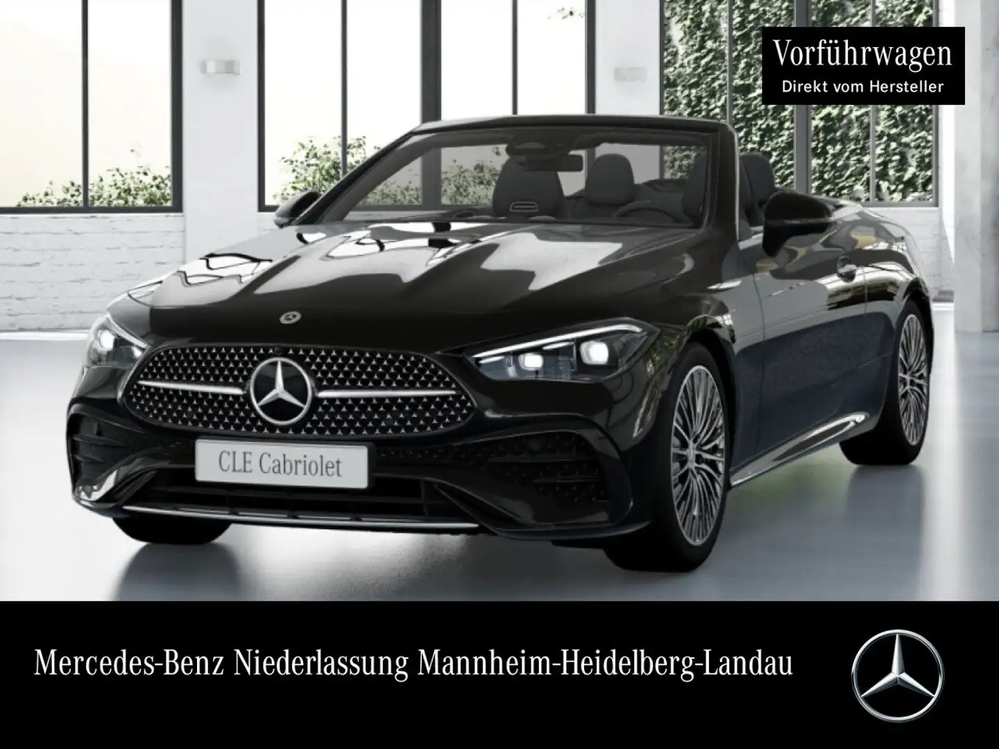 Mercedes-Benz CLE 200 AMG+360+BURMESTER+SITZKLIMA+TOTW+KEYLESS Schwarz - 1