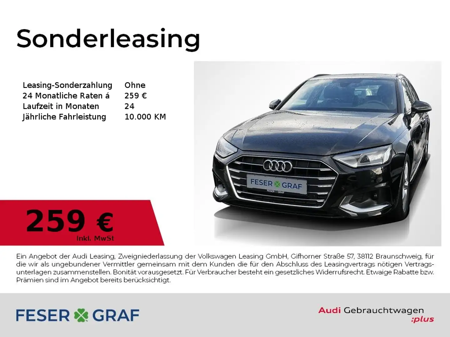 Audi A4 Avant 35 TFSI advanced Sitzh. RüKa ACC Schwarz - 2