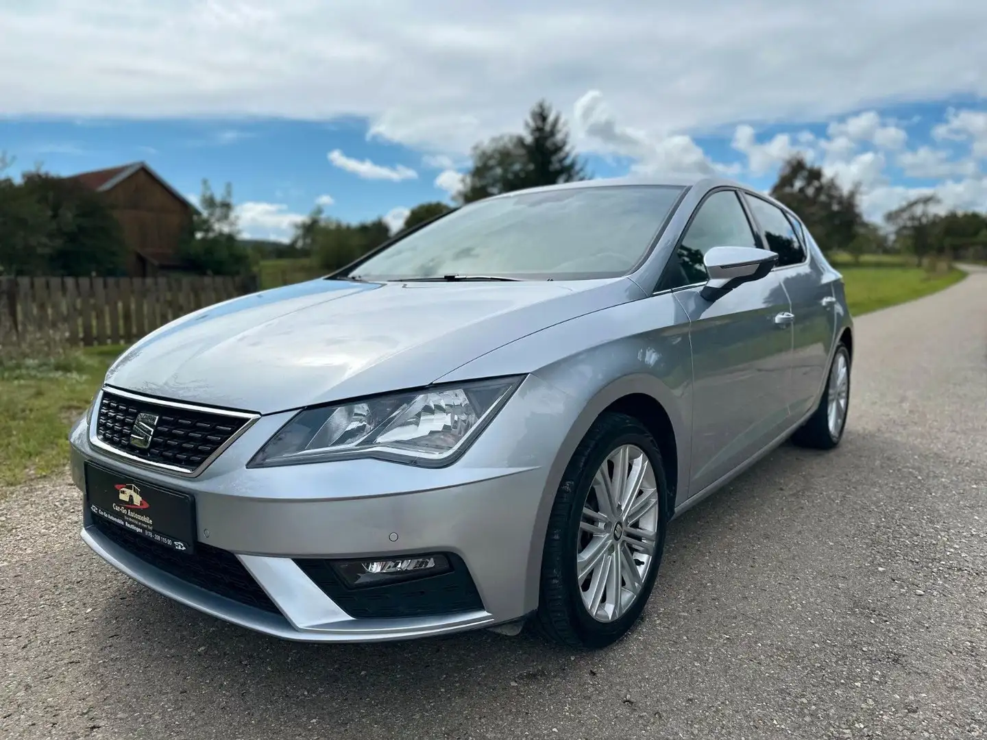 SEAT Leon Xcellence*DSG*Keyless*Temp*BT*USB*PDC*TOP* Argent - 2