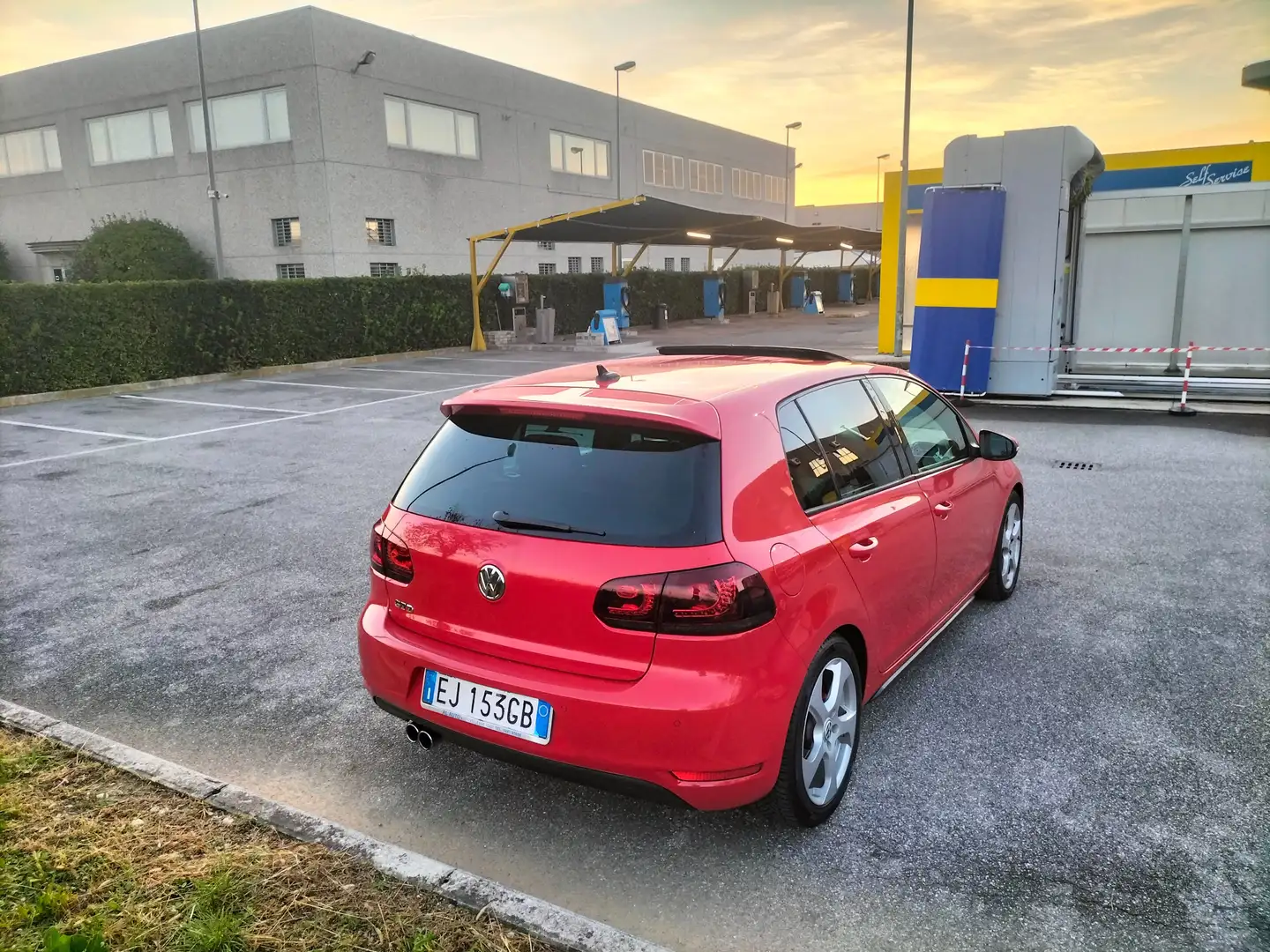 Volkswagen Golf GTD Golf VI 5p 2.0 tdi Gtd Roşu - 2