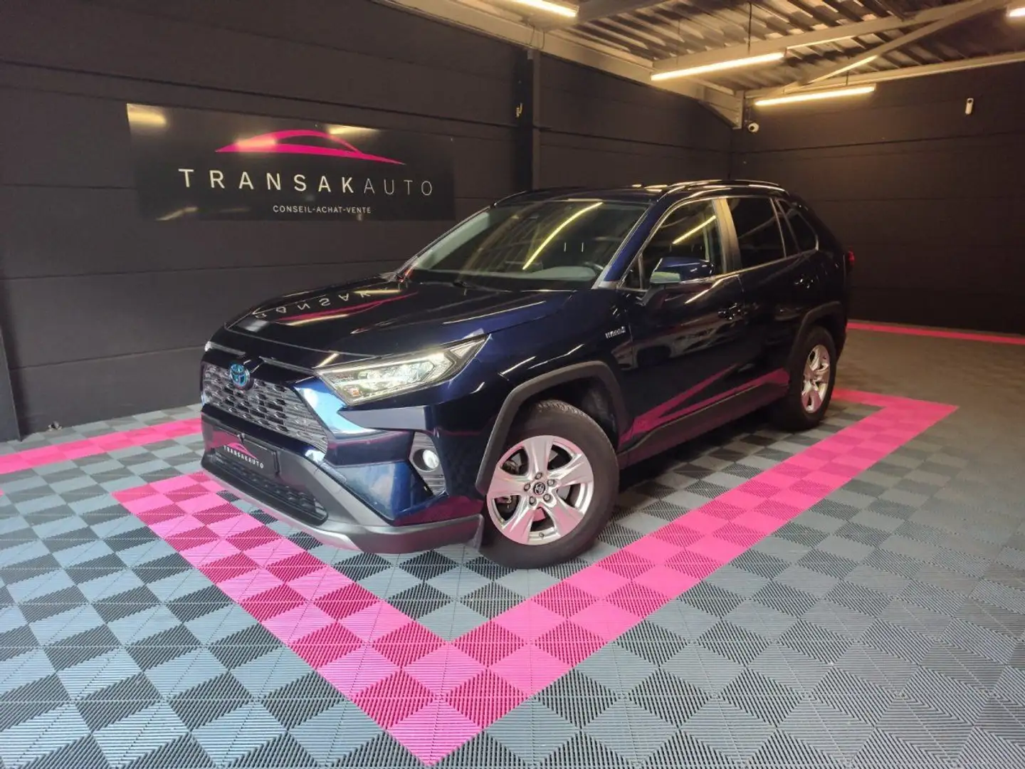 Toyota RAV 4 HYBRIDE 222 ch AWD-i Dynamic Bleu - 1