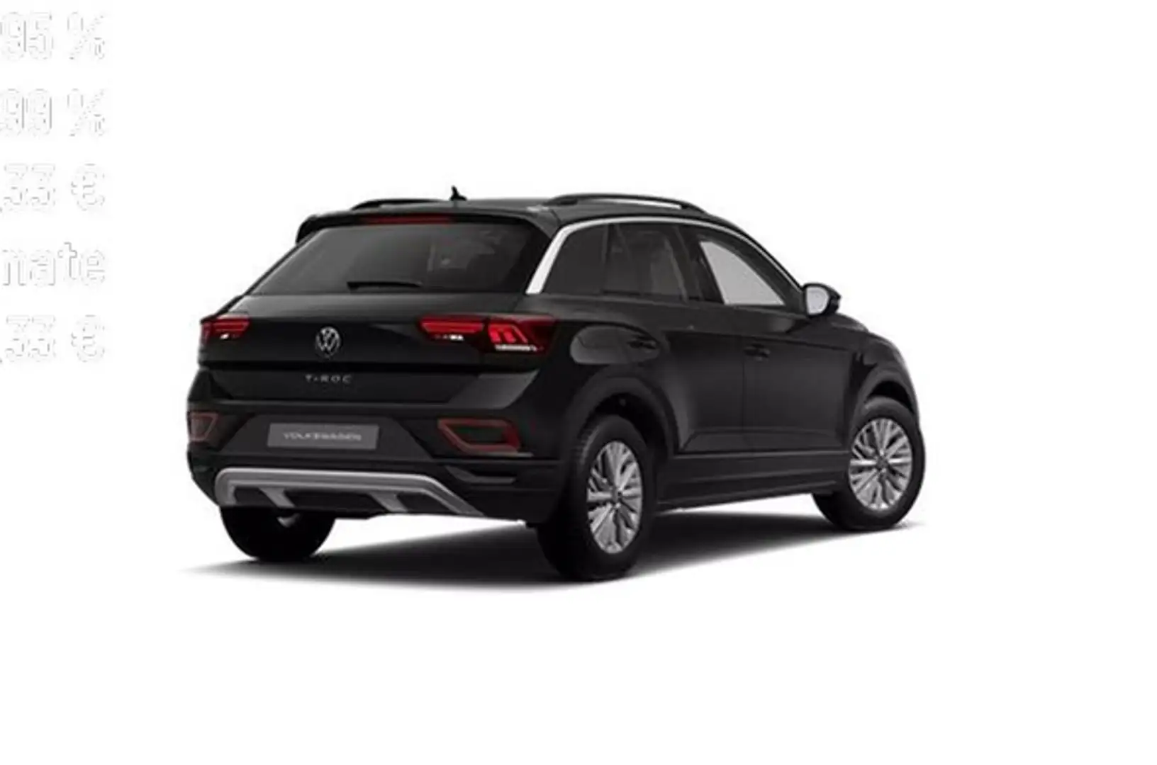 Volkswagen T-Roc Life 1.0 TSI LED+PDC+SHZ Zwart - 2