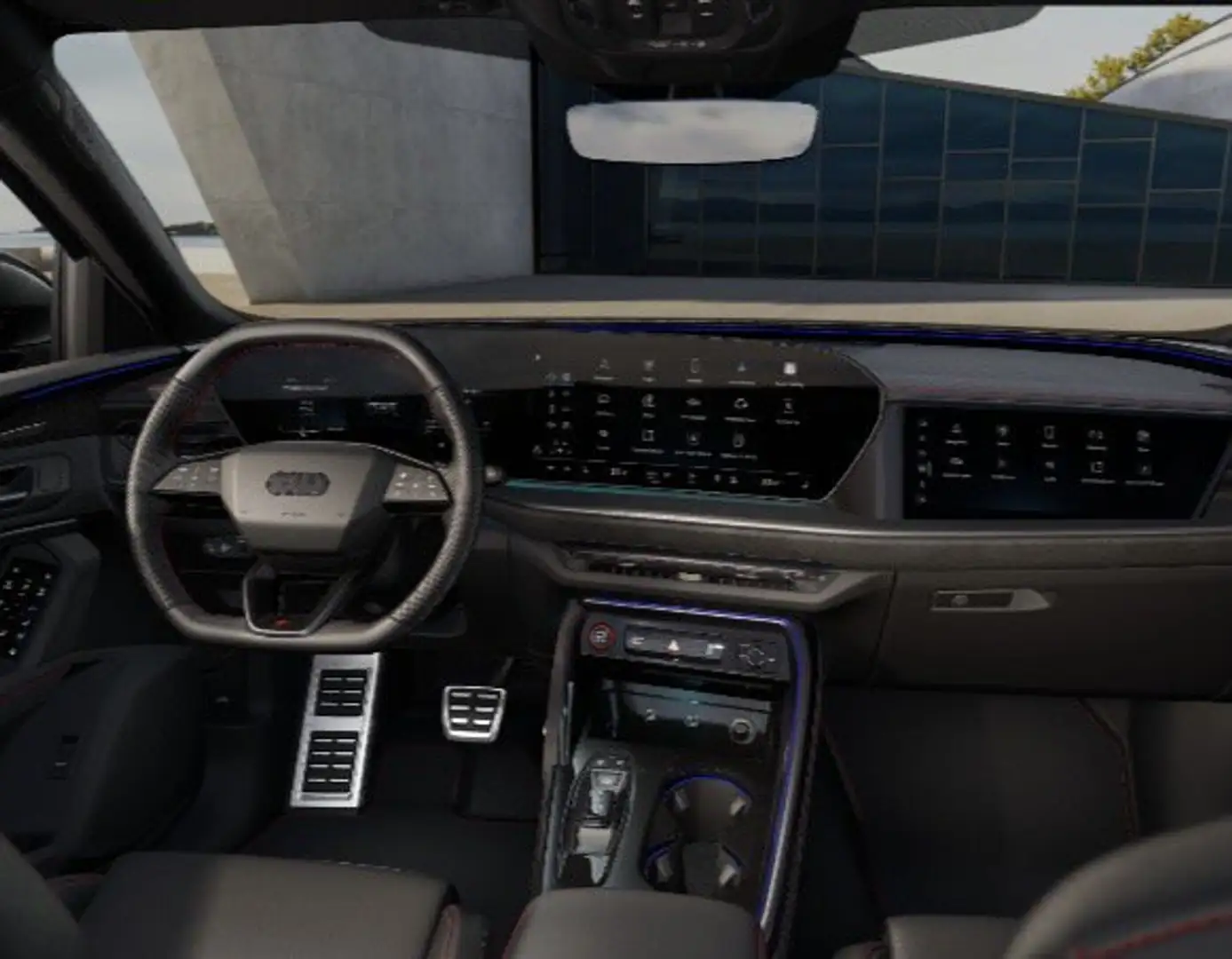 Audi Q5 Q5 TDI mHEV+ S tronic quattro S line edition 204 Nero - 2