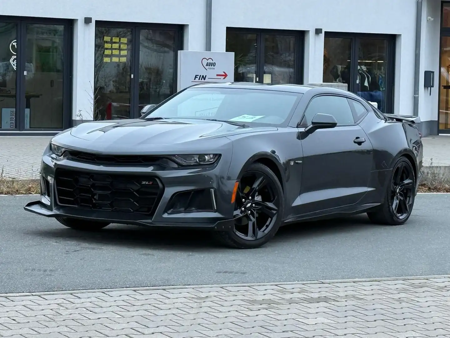 Chevrolet Camaro Turbo *ZL1-Optik*Kamera*20zoll*wenig-KM* Gris - 1