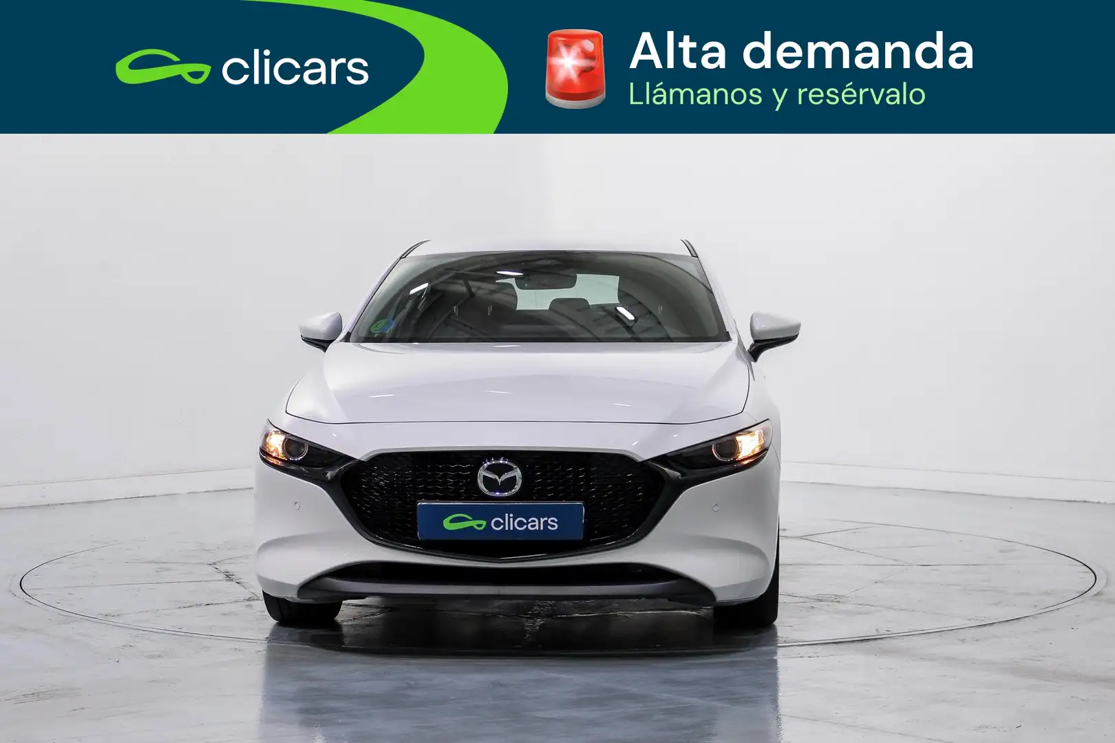 Mazda 3 2.5 e-Skyactiv-G Centre-line 103kW Blanco - 2