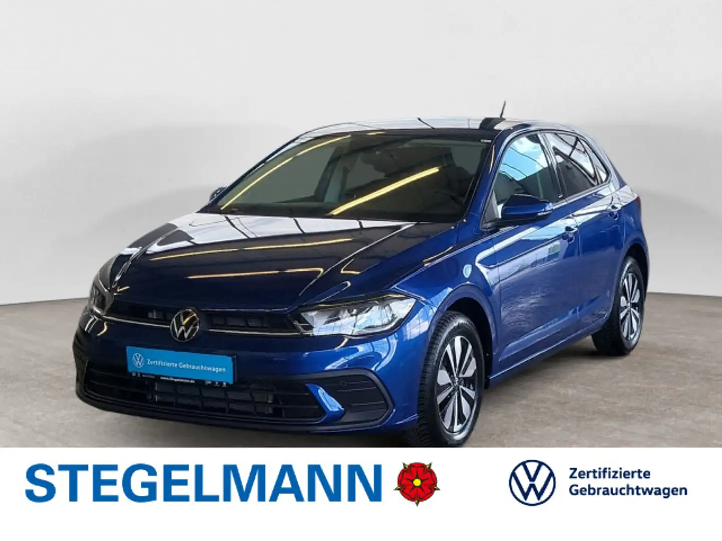 Volkswagen Polo VI 1.0 TSI DSG Move *LED*AHK*Navi*Kamera* Blau - 1