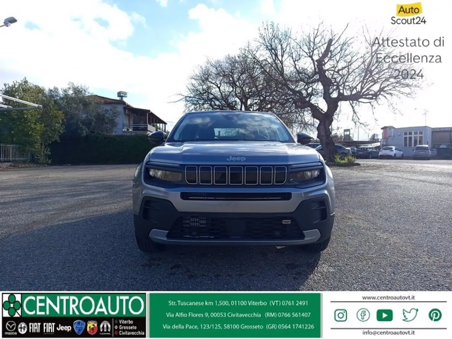 Jeep Avenger 1.2 turbo Altitude fwd 100cv Grau - 2