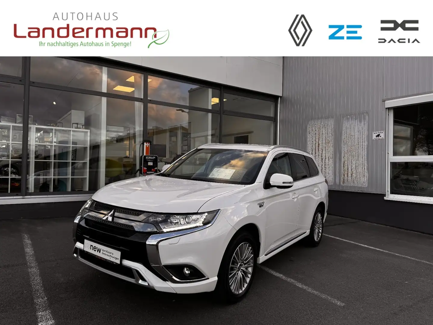 Mitsubishi Outlander Outlander Plug-In 4x4 Blanc - 1