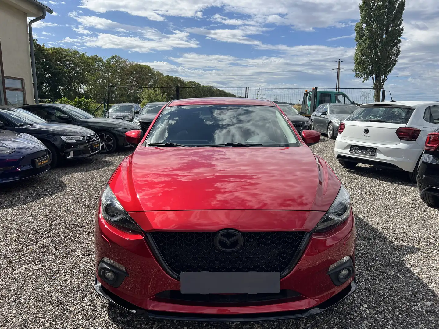 Mazda 3 Sport-Optik | Bodykit | Alufelgen | Sportauspuff Rot - 2