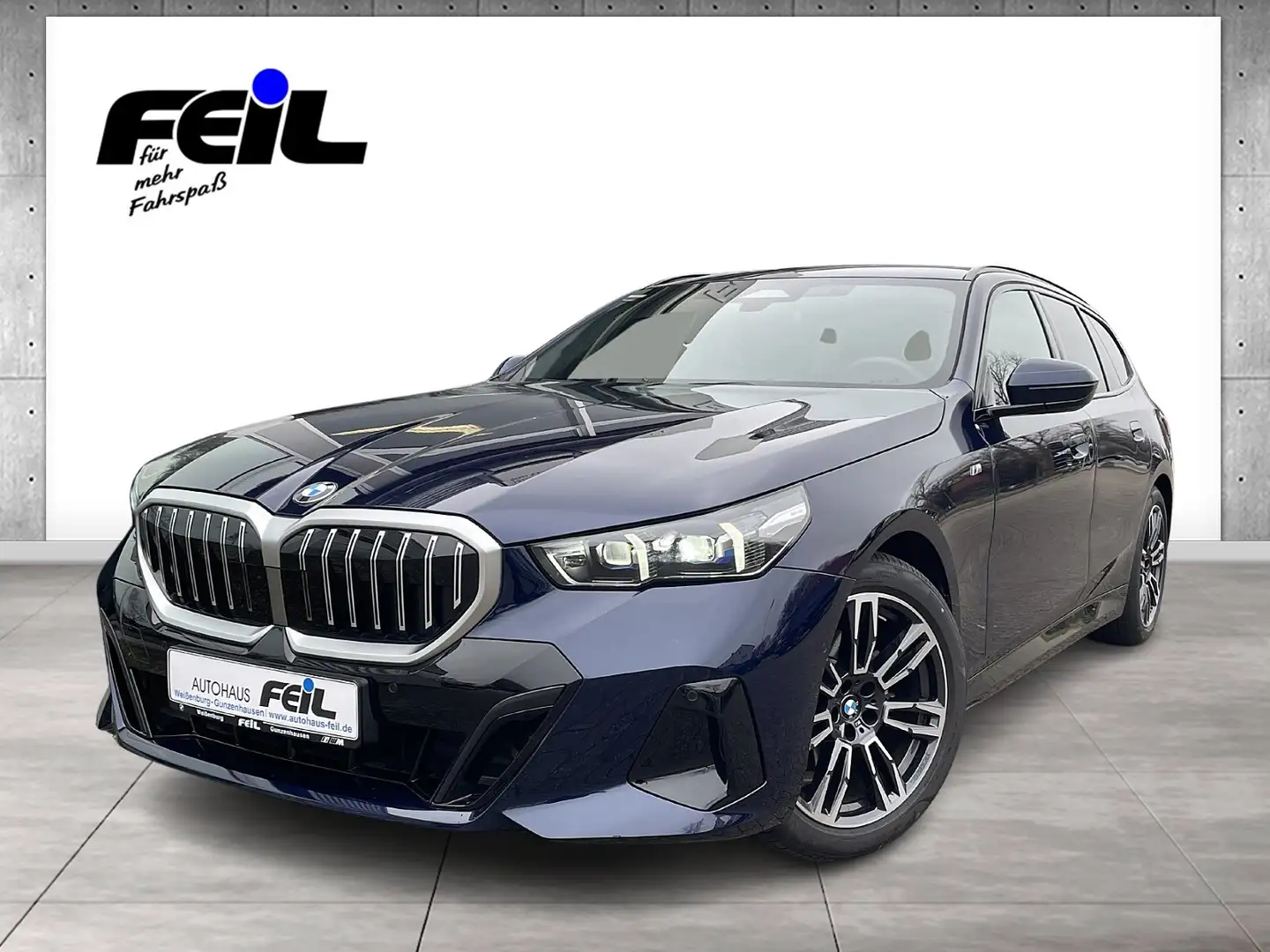 BMW 520 d M Sport M Sportpaket HK HiFi DAB LED Blau - 1