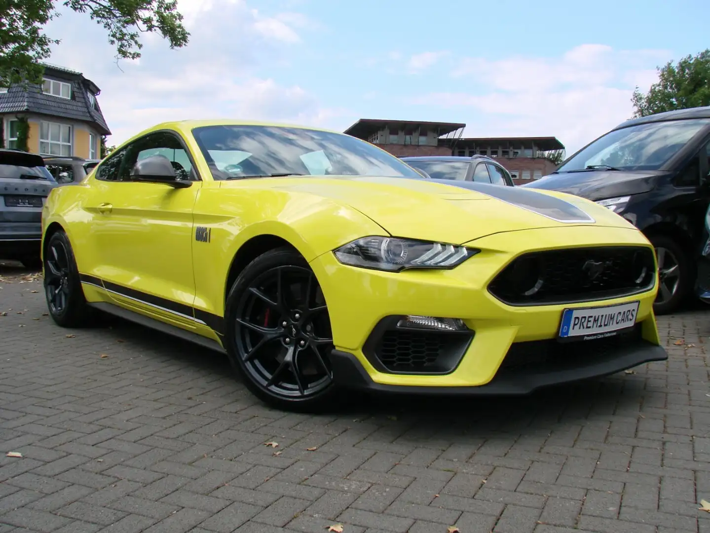 Ford Mustang 5.0L Mach1 LED MagneRide Navi Kamera Jaune - 1