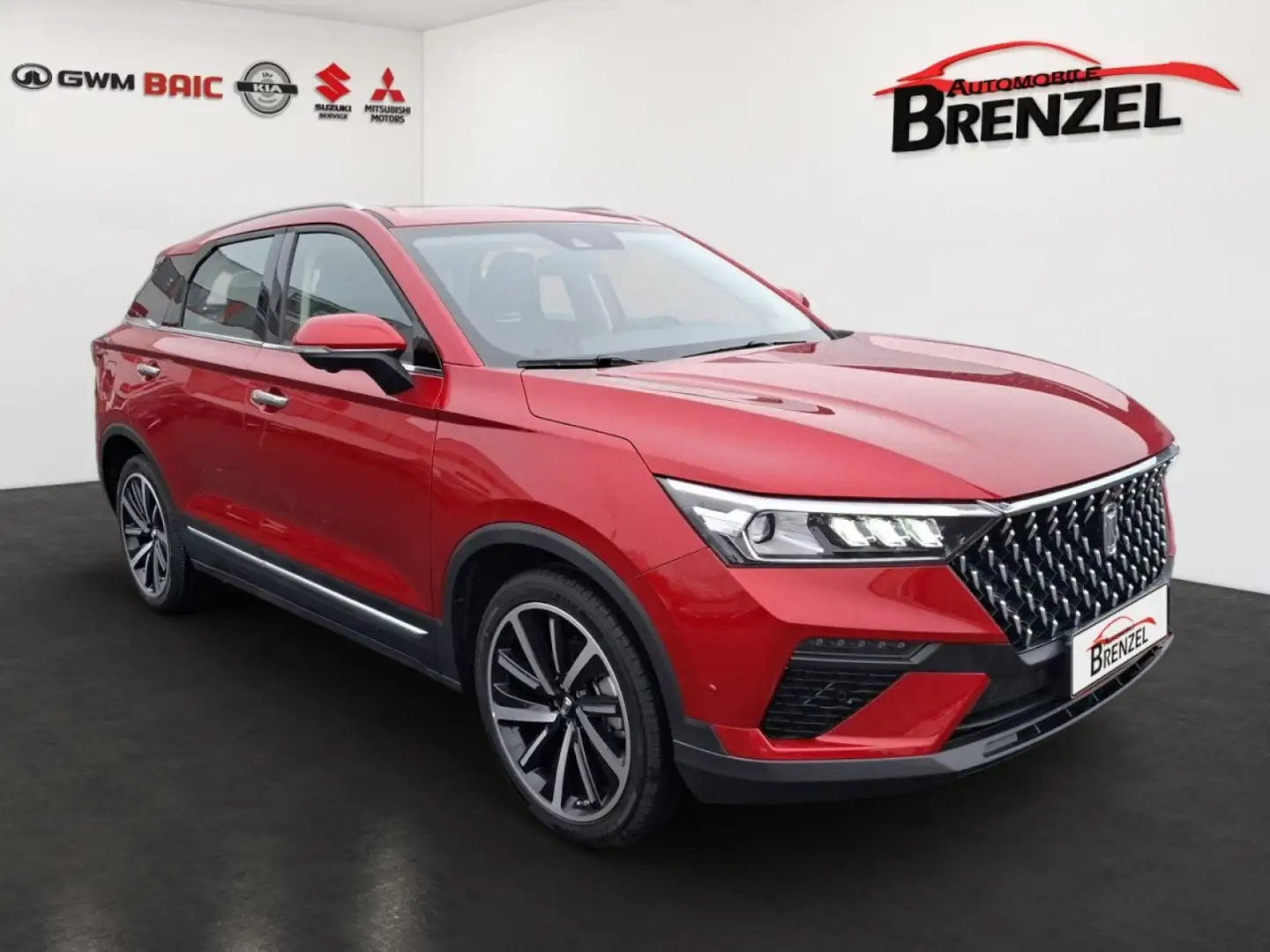 Bestune T77 Pro LED-Licht 360-Grad-Kamera Klima Einparkhilfe Rot - 2