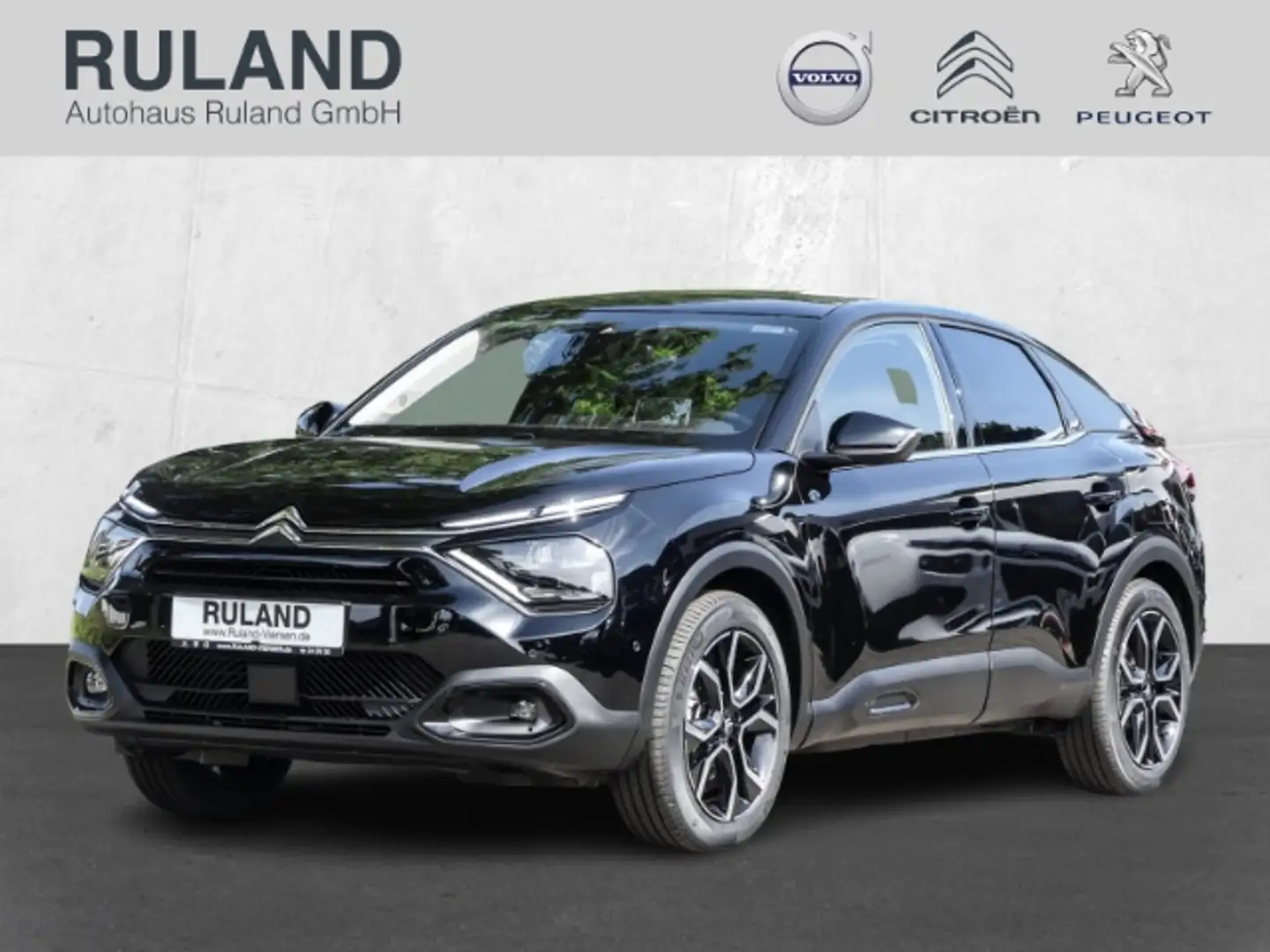 Citroen E-C4 Electric Shine Navi 360 Kamera LED Apple CarPlay Android Au Schwarz - 1