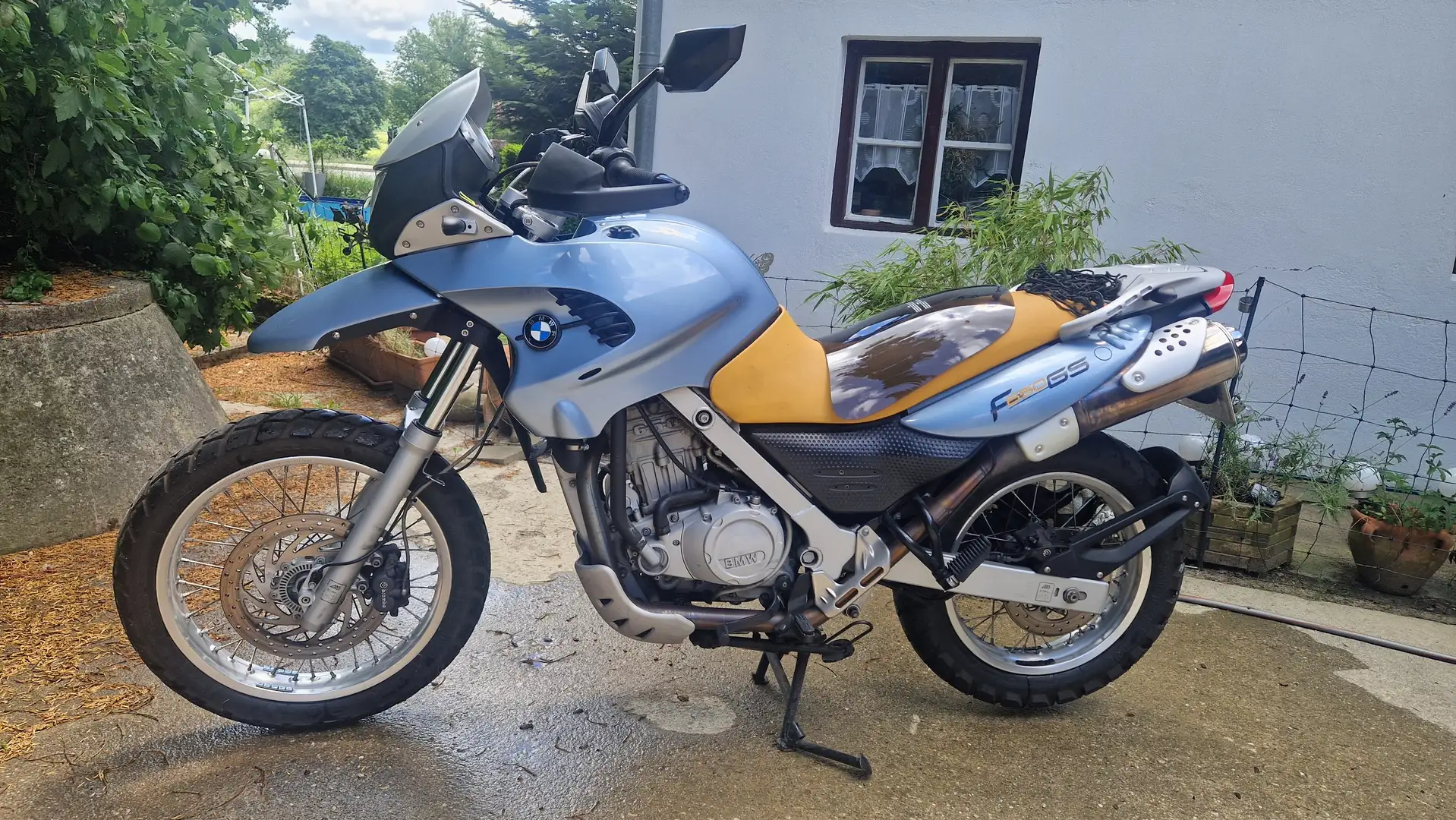 BMW F 650 GS ABS,Griffheizung,USB,Gepäcknetz,Touringscheibe Синій - 1