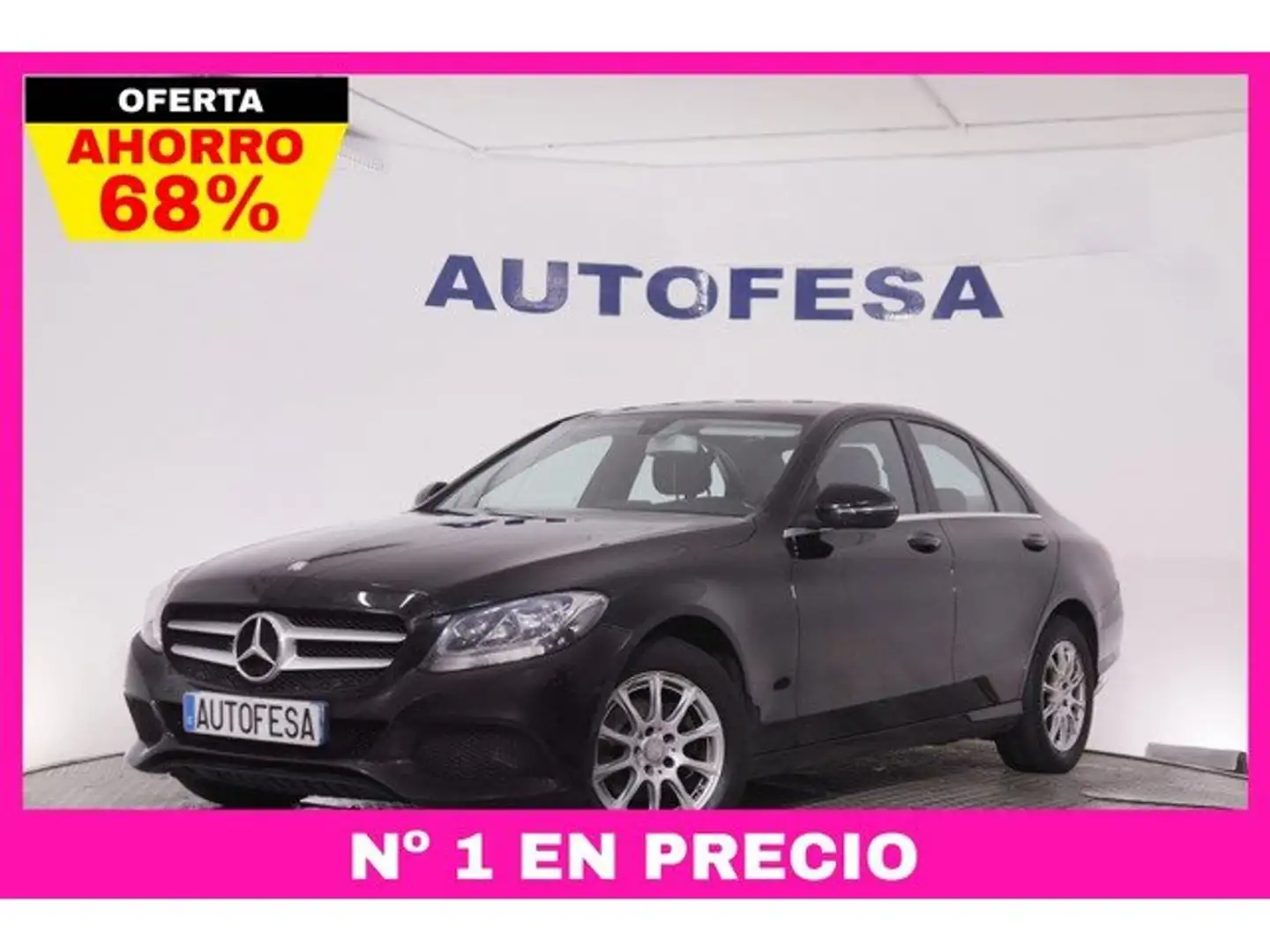 Mercedes-Benz C 180 180CDI BE Negro - 1