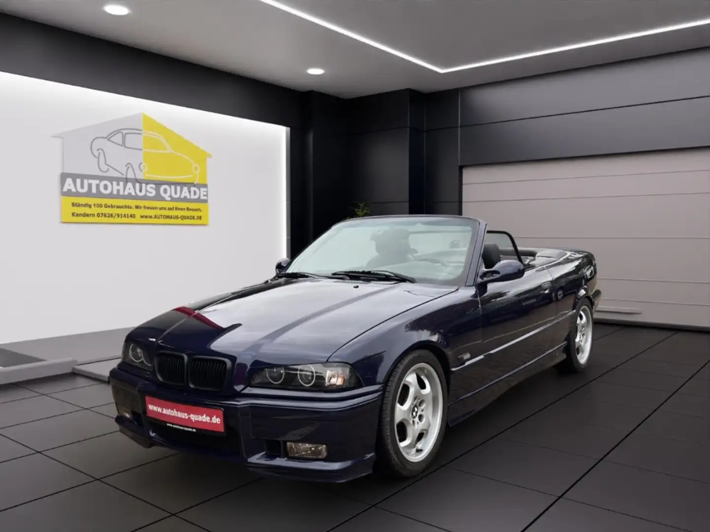 BMW 318 Cabrio E36 Dach-Neu / Wertgutachten Modrá - 1