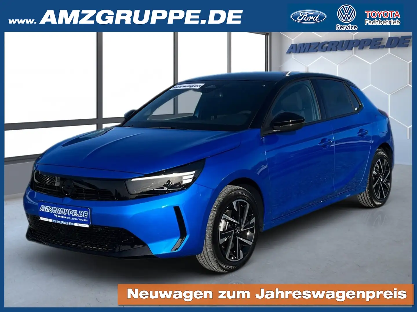 Opel Corsa 1.2T 5tg AT YES Komfort-Paket Blau - 1