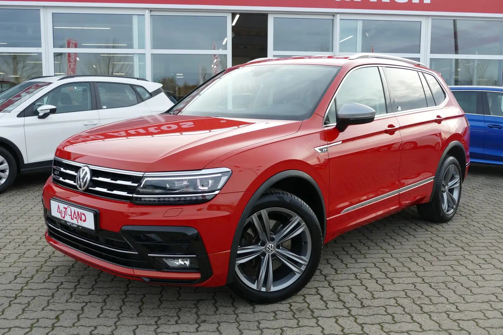 Volkswagen Tiguan Allspace 2.0 TDI Highline 4Motion R-Line Orange - 2