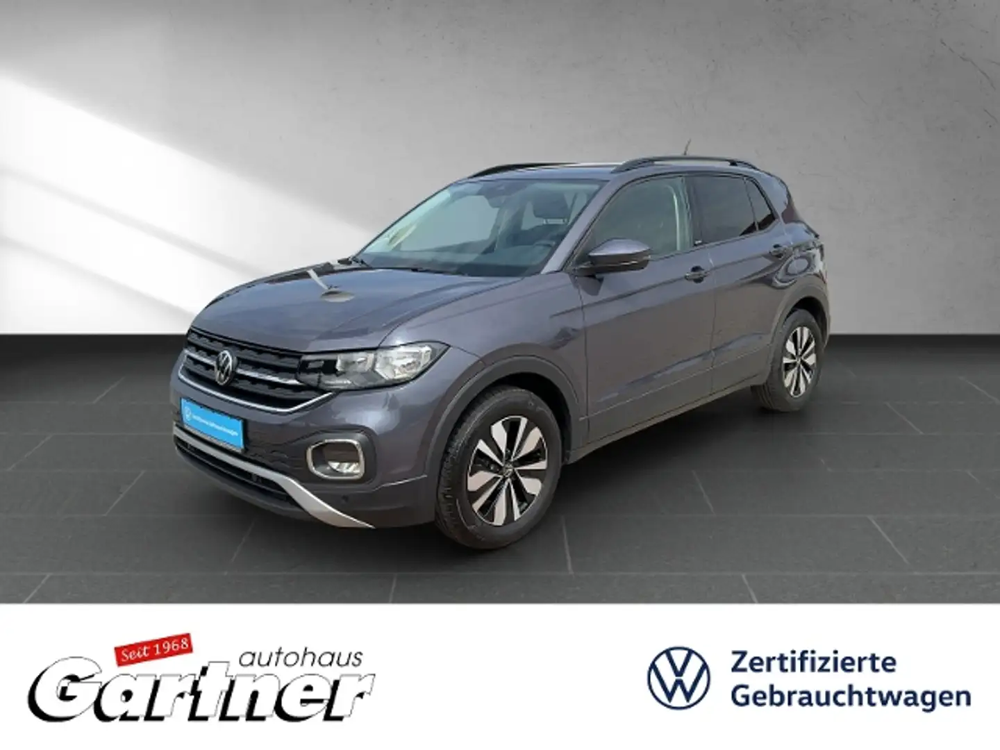Volkswagen T-Cross MOVE 1.5 TSI DSG NAVI ACC REAR VIEW DAB+PDC KLIMA Grau - 1
