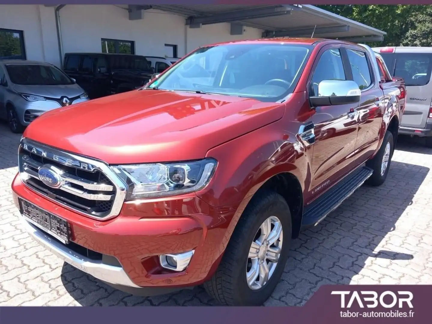 Ford Ranger 170 4x4 Limited DK Attelage LED Kam Rouge - 2