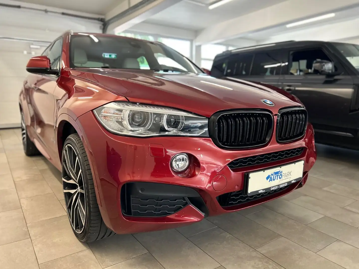 BMW X6 Bmw X6 xDrive 40 d*Klima* Rot - 2