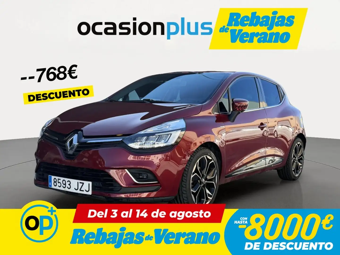 Renault Clio TCe Energy Wolfnoir 66kW Rojo - 1