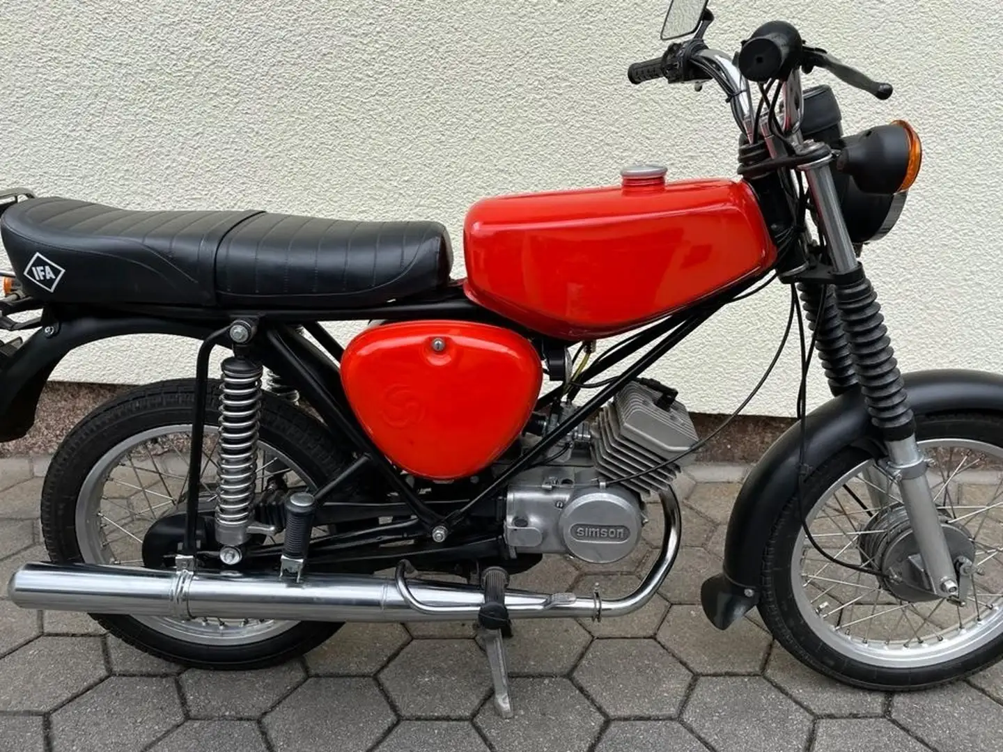 Simson S 83 Rot - 2