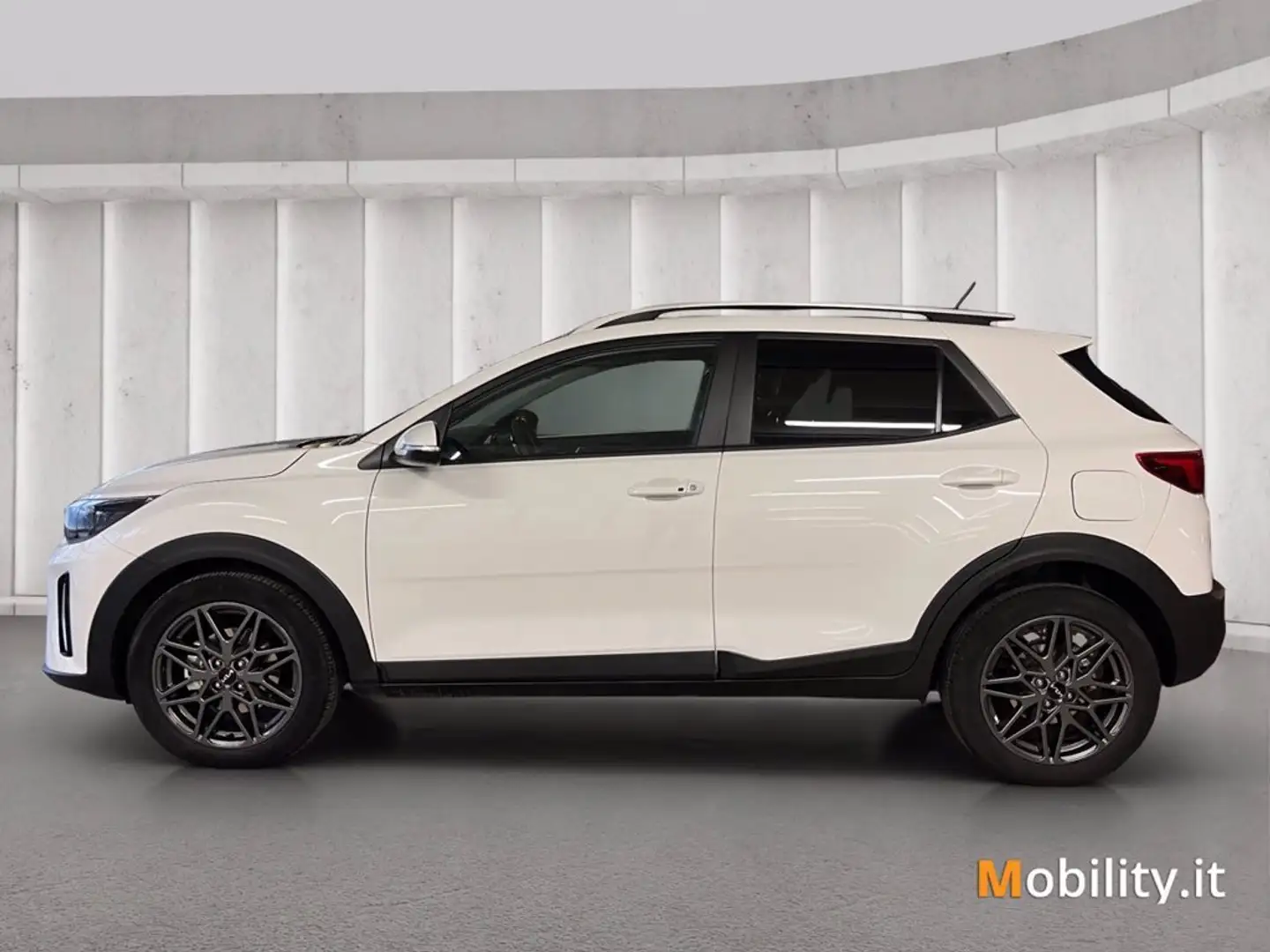 Kia Stonic 1.0 t-gdi mhev Black Edition 100cv mt Bianco - 2