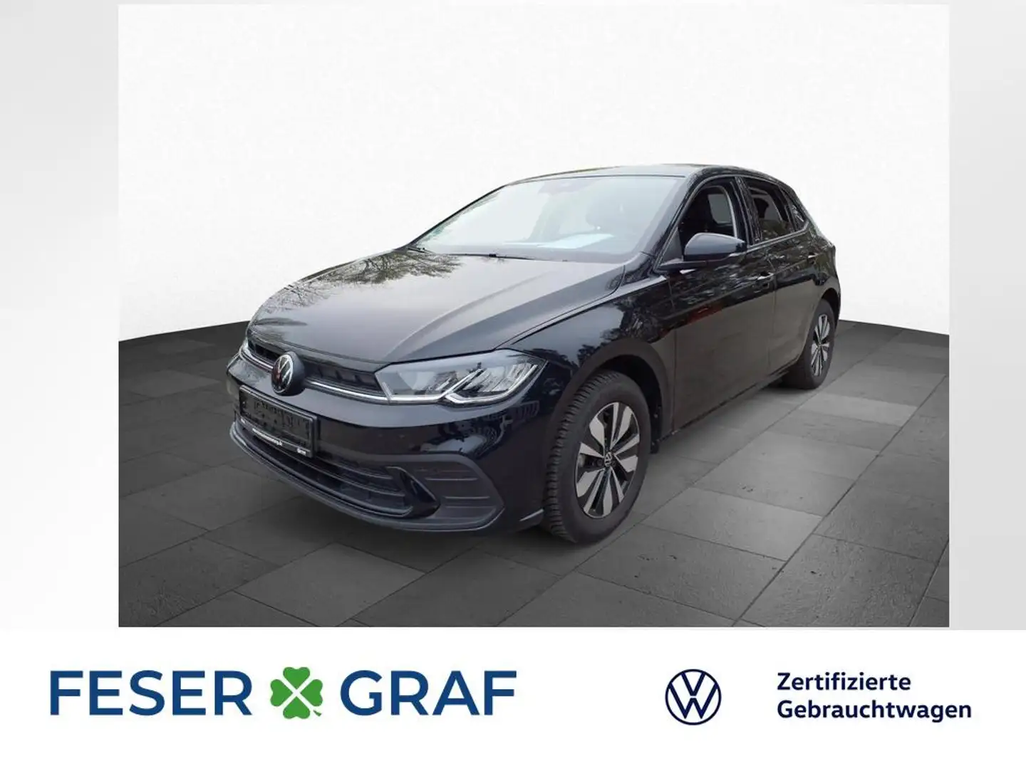 Volkswagen Polo 1.0 TSI LIFE DSG KAM NAVI APP LED DAB+ Schwarz - 1
