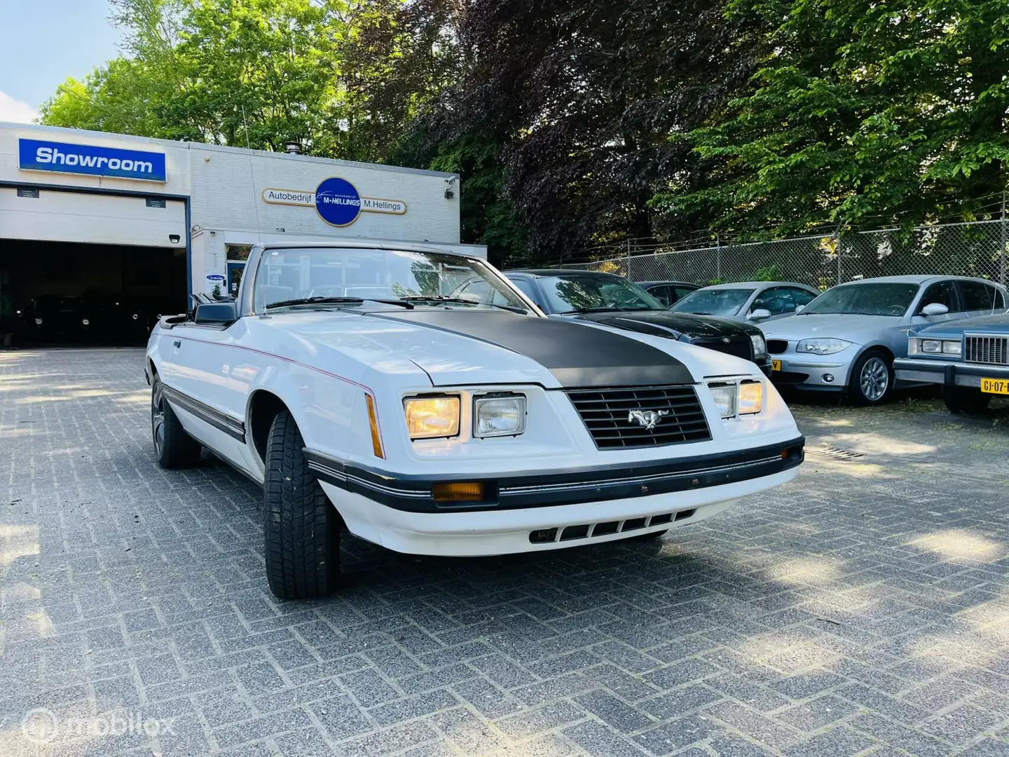 Ford Mustang USA 3.8 V6 GLX Convertible zeer nette staat Wit - 2