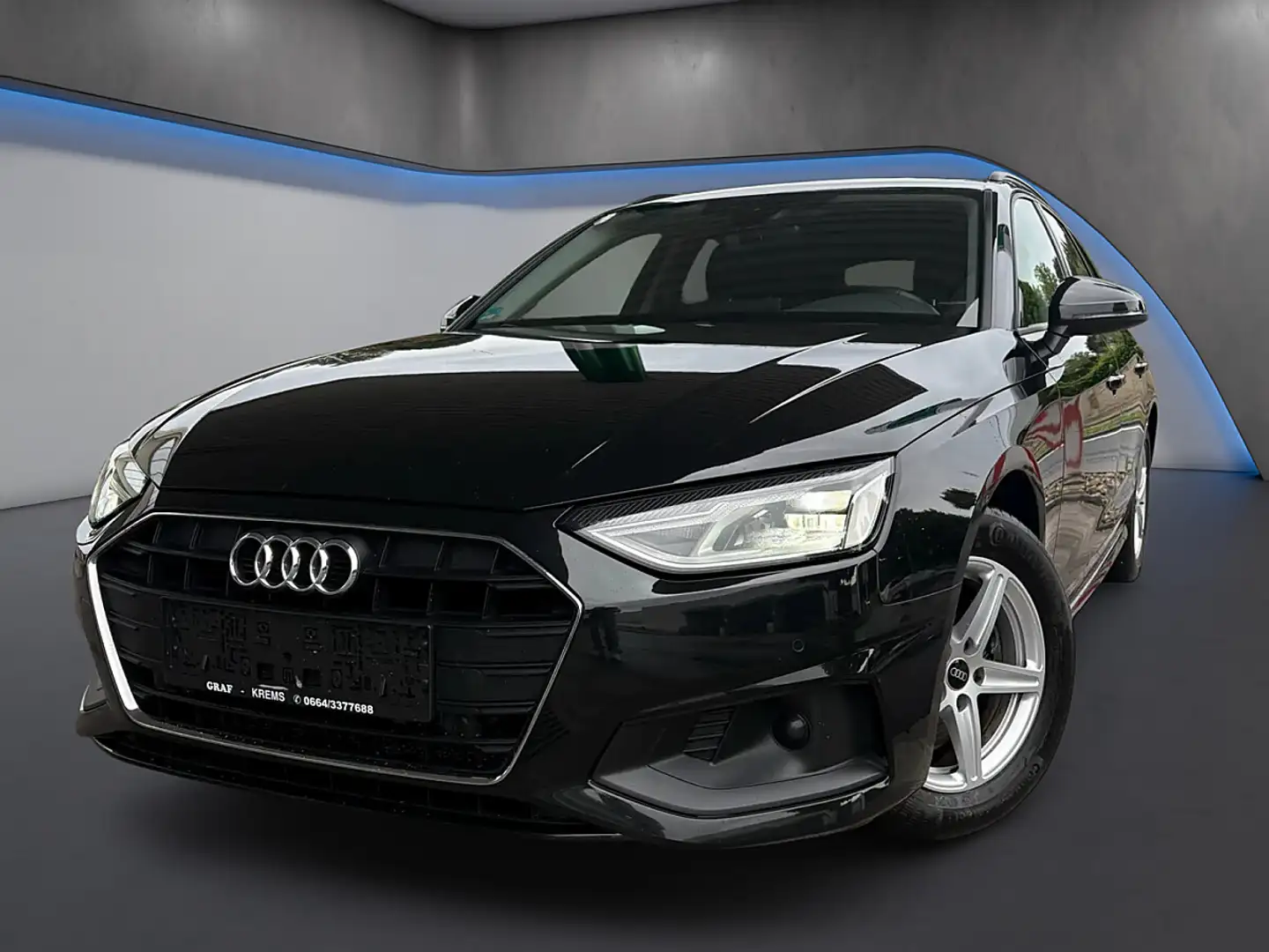 Audi A4 Avant 35 TDI S-tronic*Ambiente*Leder*Sitzh.*Navi* Schwarz - 1