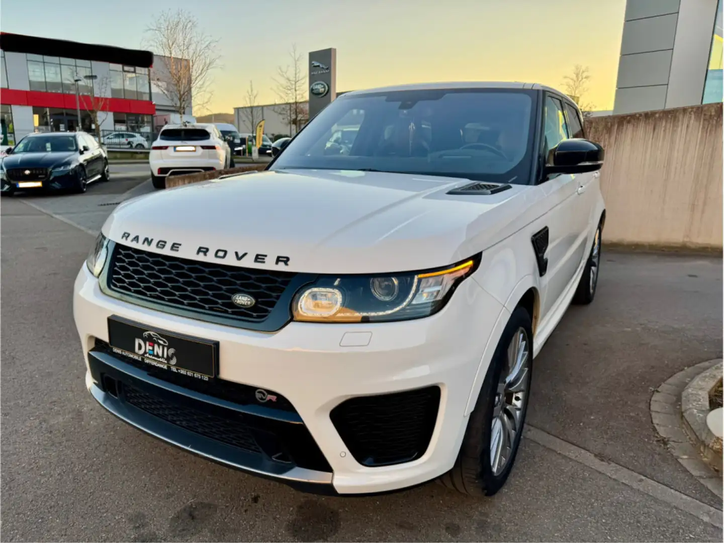 Land Rover Range Rover Sport 5.0 V8 S/C SVR 551PS Blanc - 1
