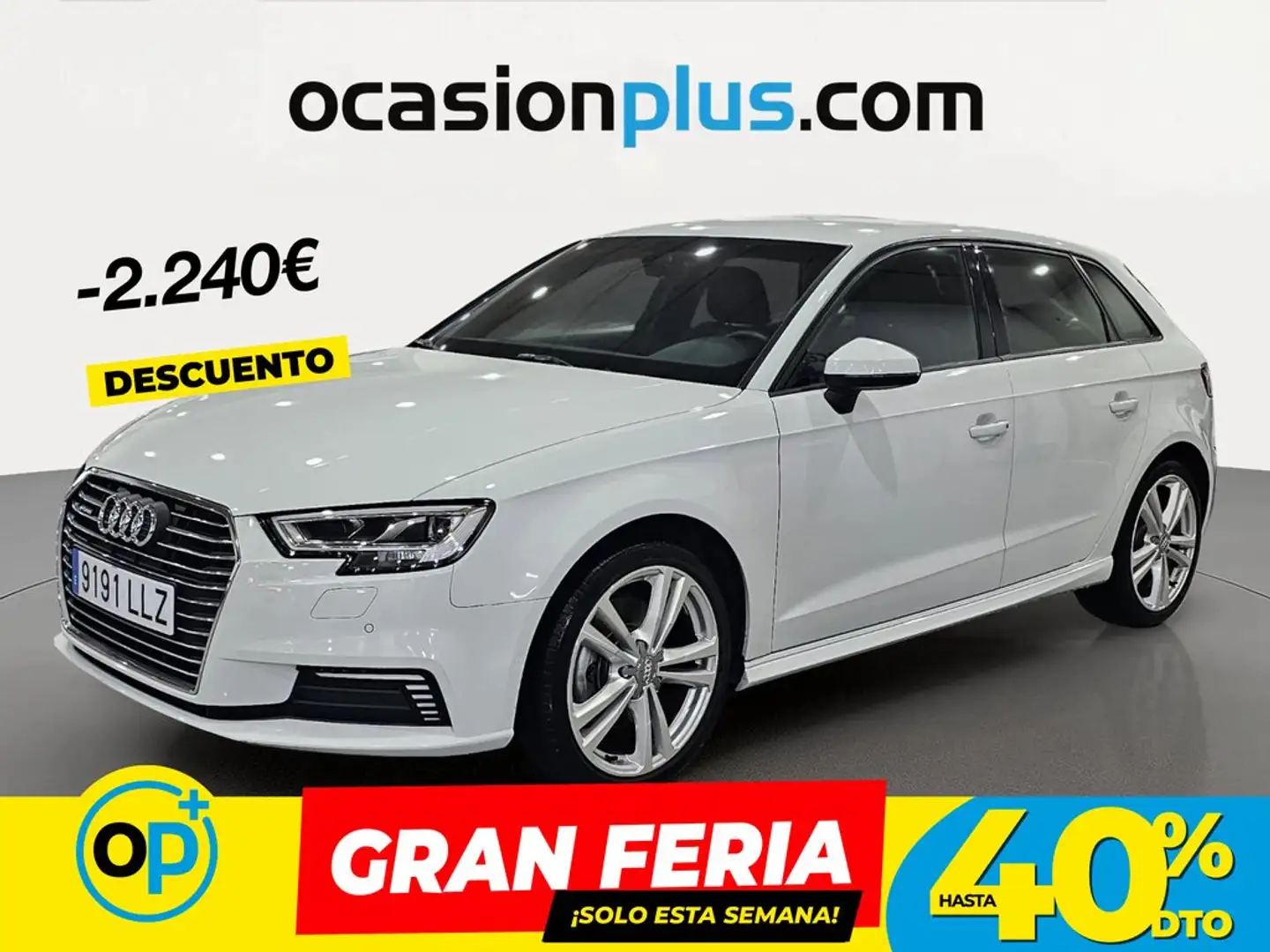 Audi A3 Sportback 40 e-tron S line S tronic Blanco - 1