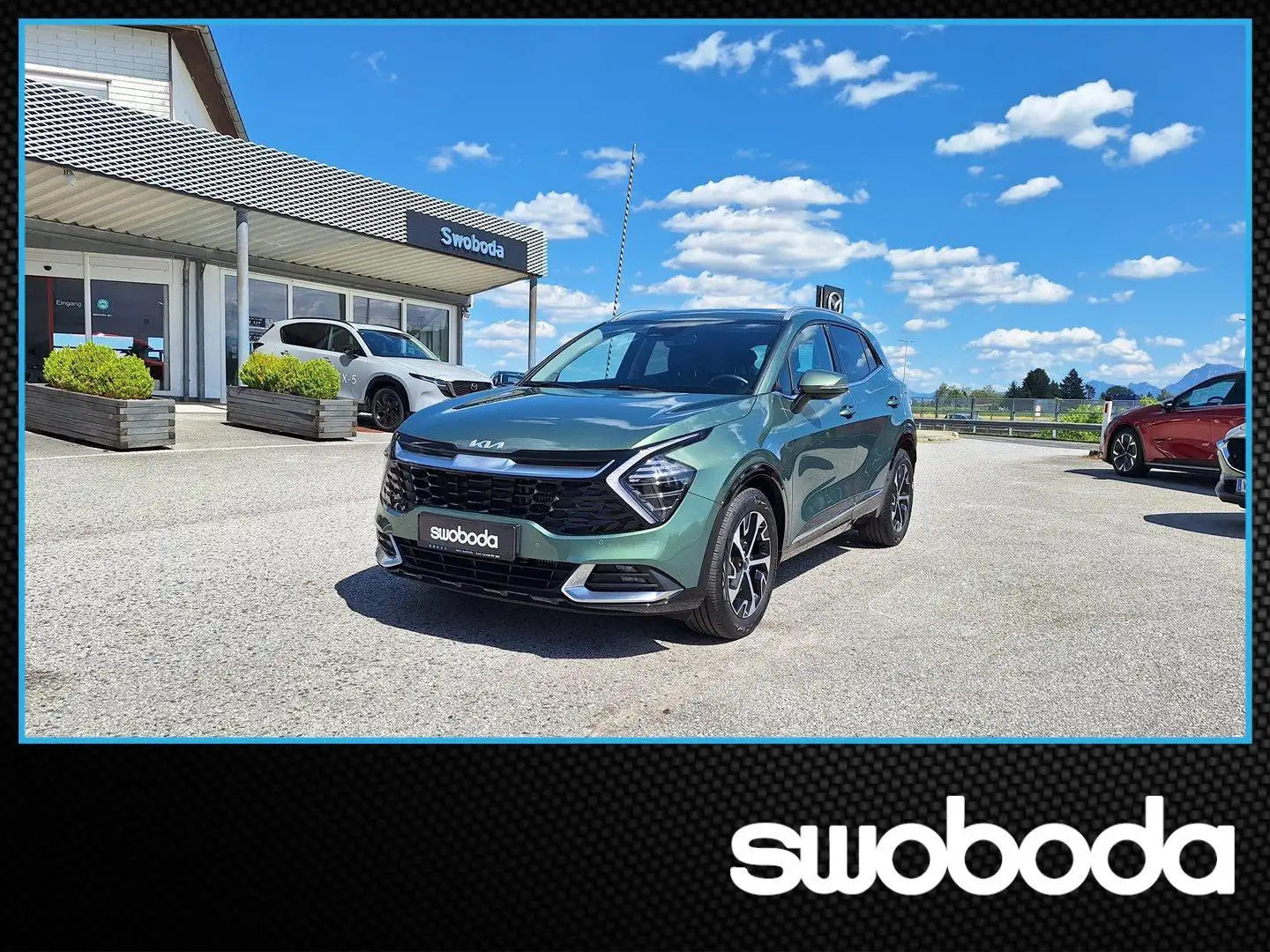 Kia Sportage 1,6 TGDI 48V Gold AWD DCT Grün - 1