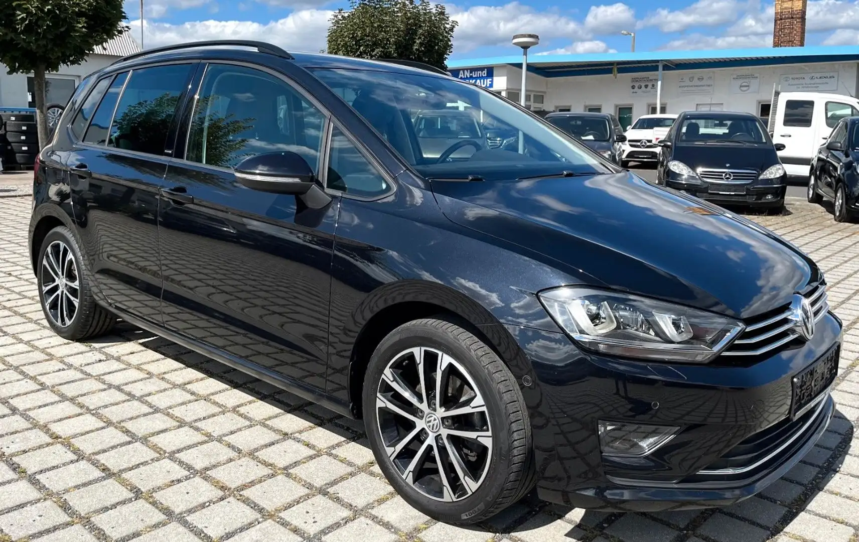 Volkswagen Golf Sportsvan 1.4 TSI "Allstar" Schwarz - 1