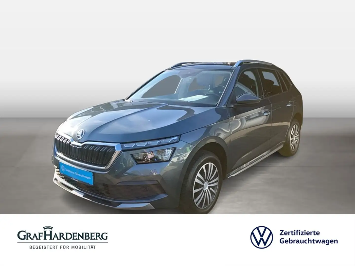 Skoda Kamiq Style 1.5 TSI DSG NaviAHK LED Panoramadach Grigio - 1