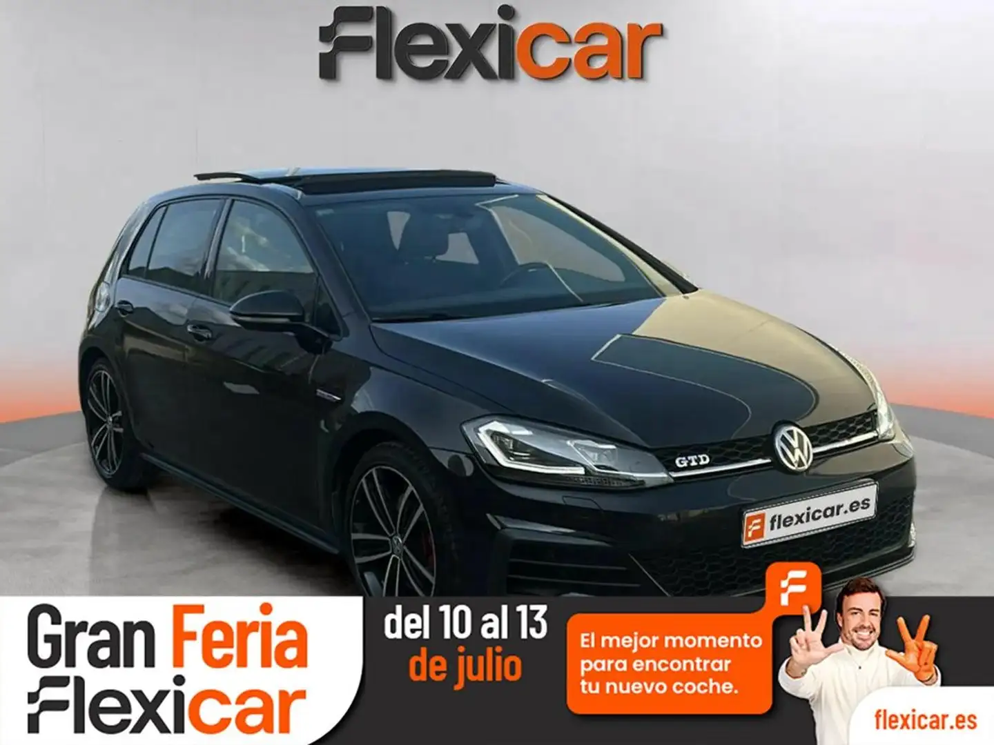 Volkswagen Golf 2.0TDI GTD DSG7 135kW Negro - 1