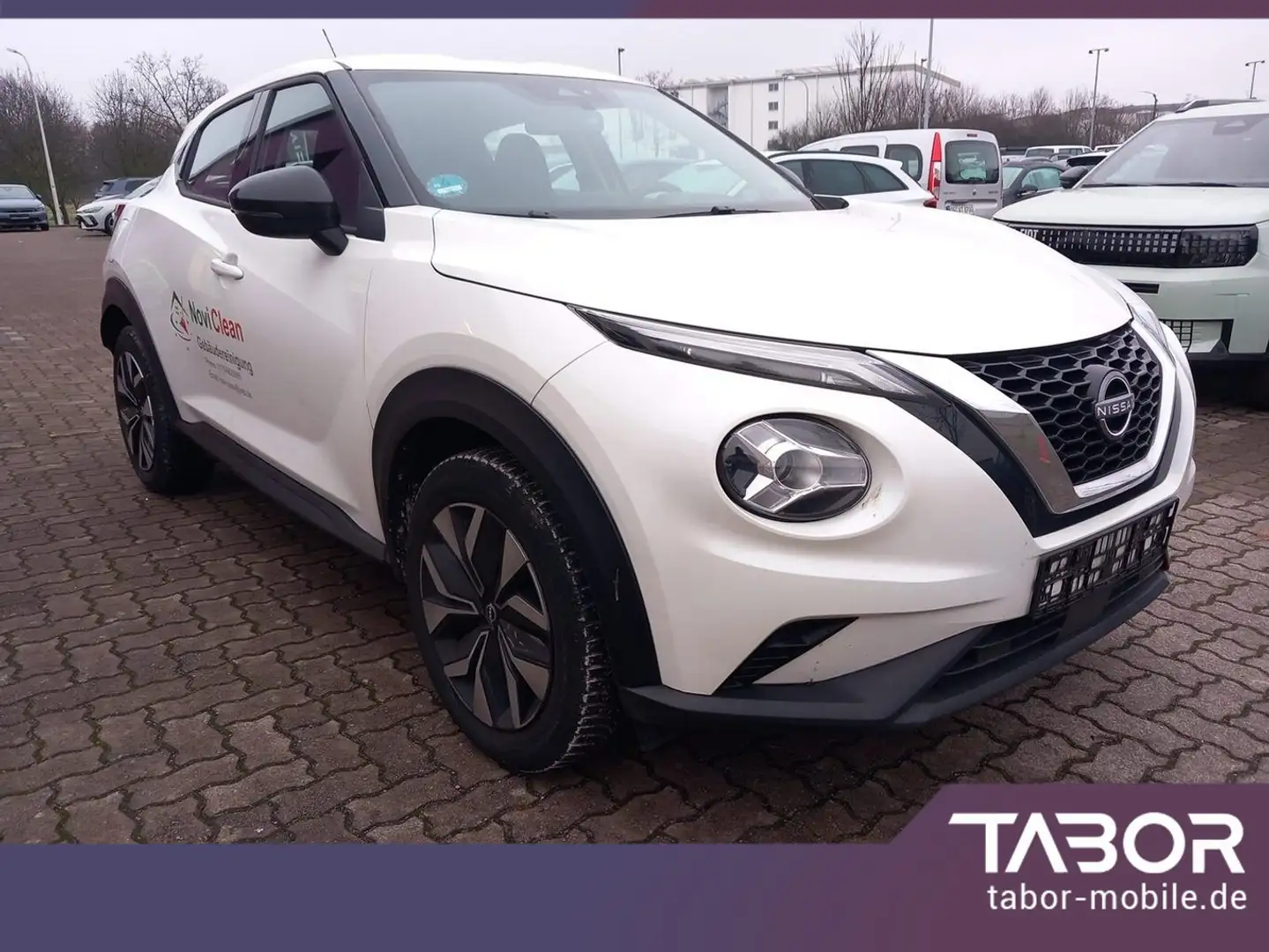 Nissan Juke 1.0 DIG-T 114 DCT Acenta Nav SHZ Kam Temp Blanc - 2