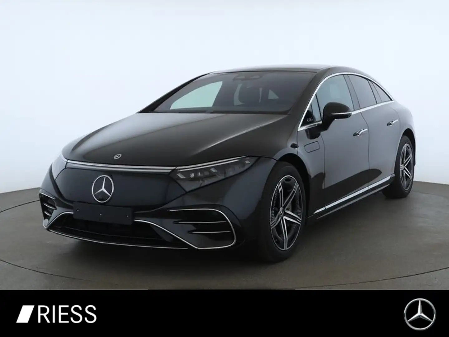 Mercedes-Benz EQS 450 4M AMG Sport Distr Pano Sitzklima HUD 360 Gris - 1