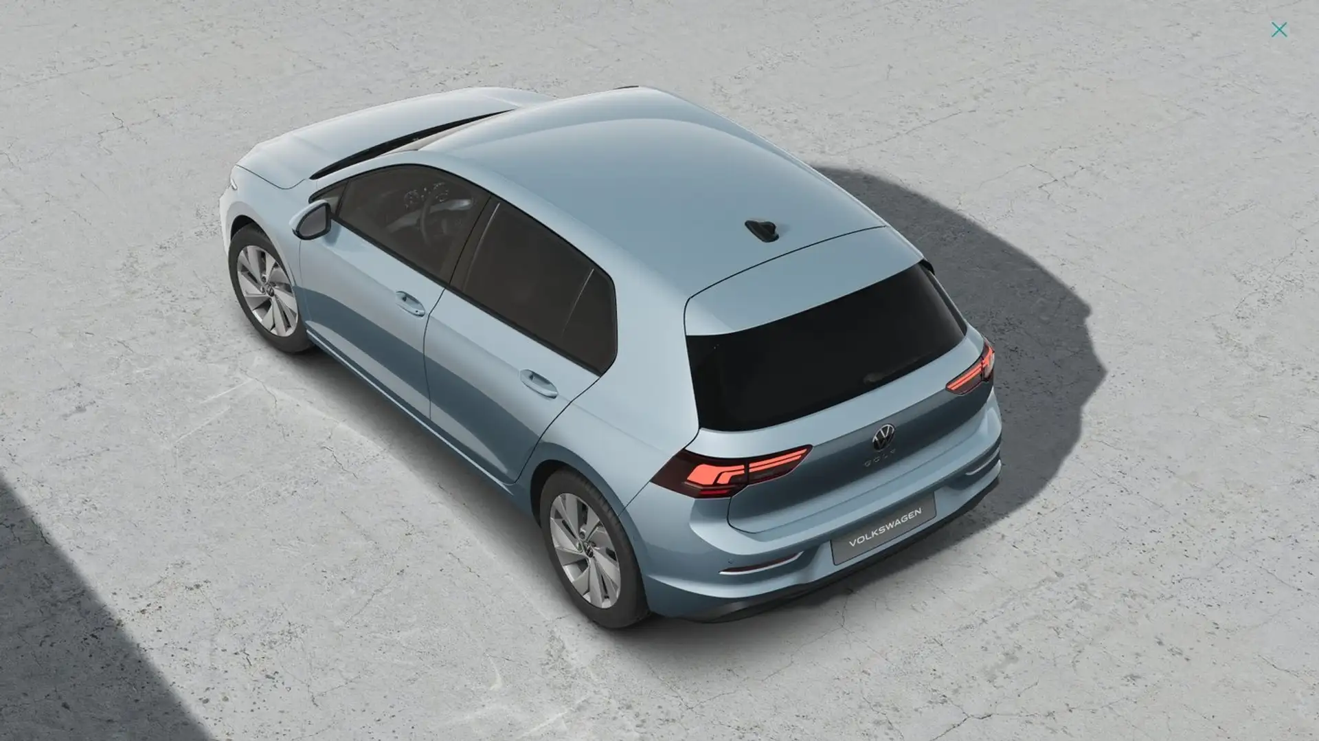 Volkswagen Golf Rabbit TSI Blau - 2