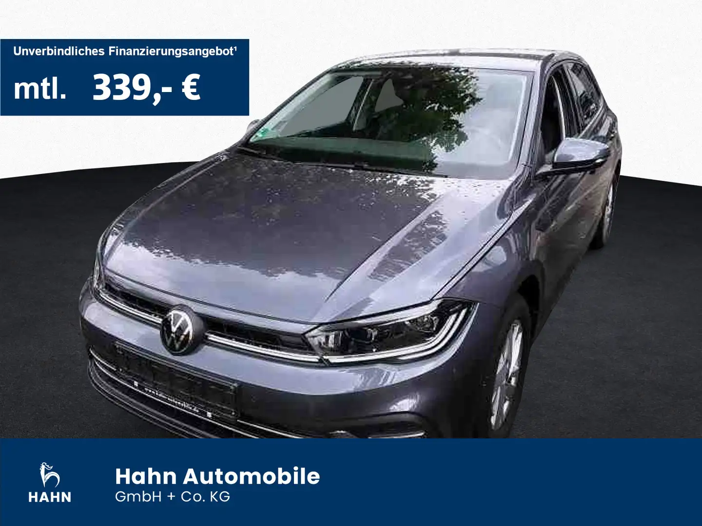 Volkswagen Polo 1.0TSI DSG Style Matrix PDC Sitzhzg APP DAB Grau - 1