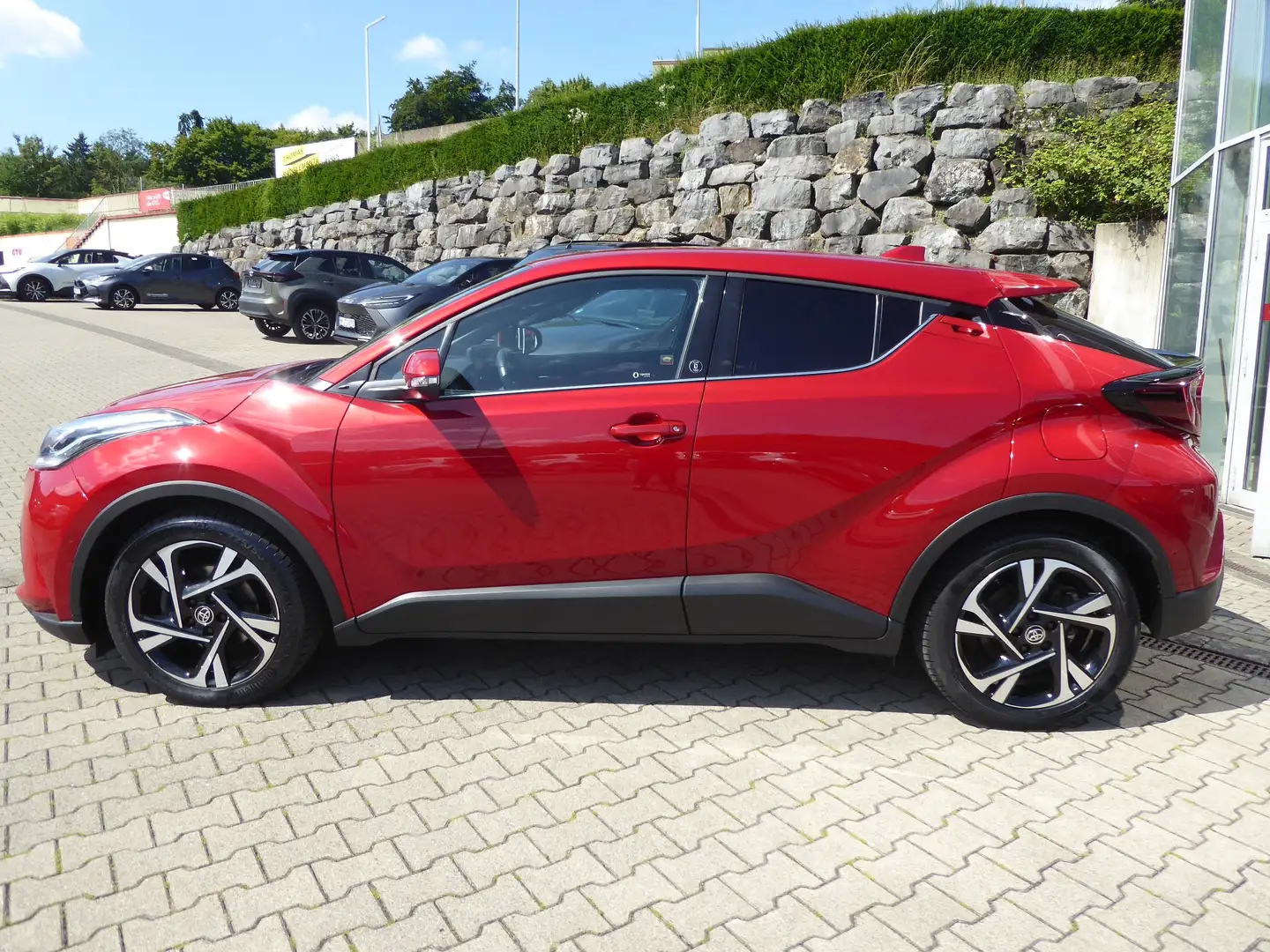Toyota C-HR 2.0H Team Deutschland Rot - 2