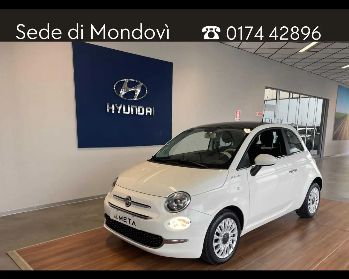 Fiat 500 1.0 FireFly Hybrid Dolcevita Alb - 1