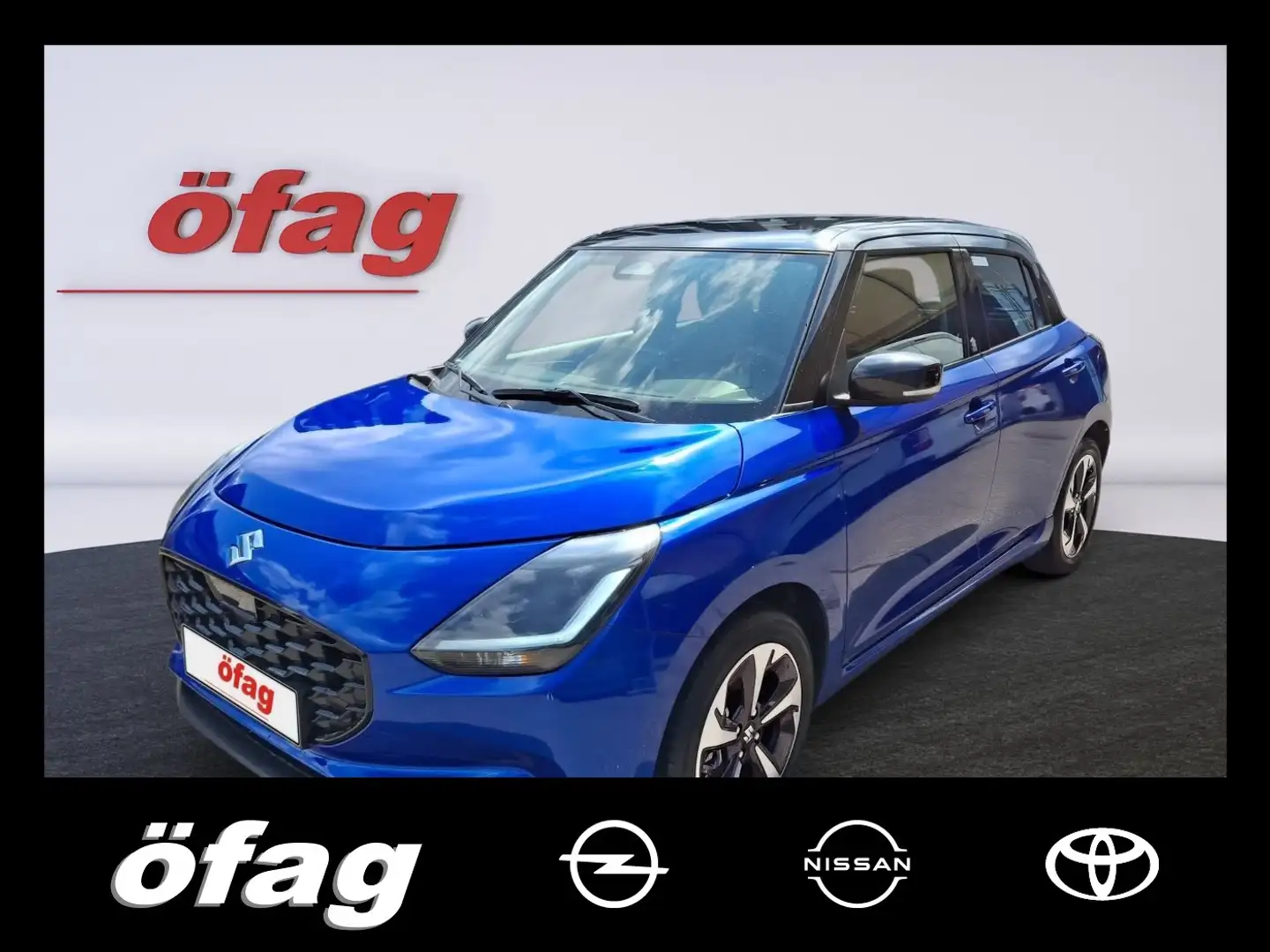 Suzuki Swift 1.2 Hybrid Flash ACC+LED+Navi+SHZ+Kam.+PDC Blau - 1