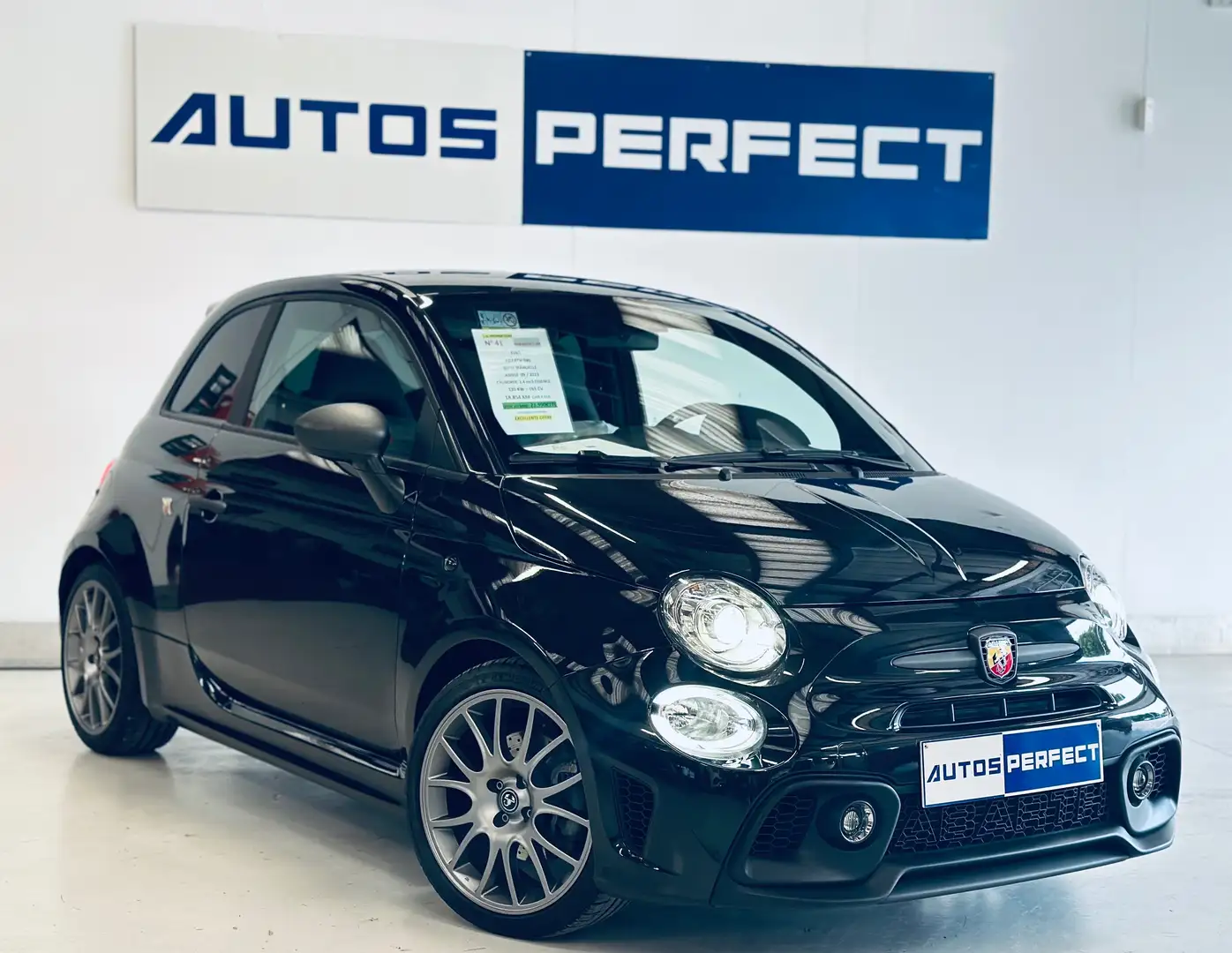 Abarth 595 1.4 T-Jet *18.855km* NAVI PDC CLIM BLUETOOTH JA17 Noir - 2