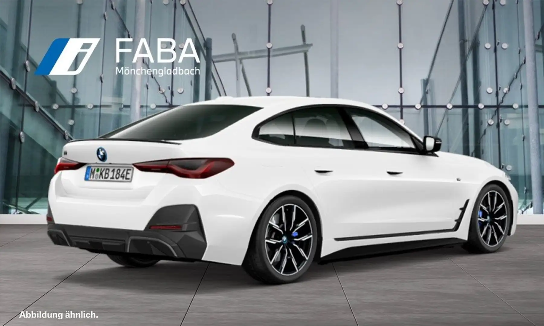 BMW i4 eDrive40 Gran Coupé Sportpaket HK HiFi DAB Weiß - 2