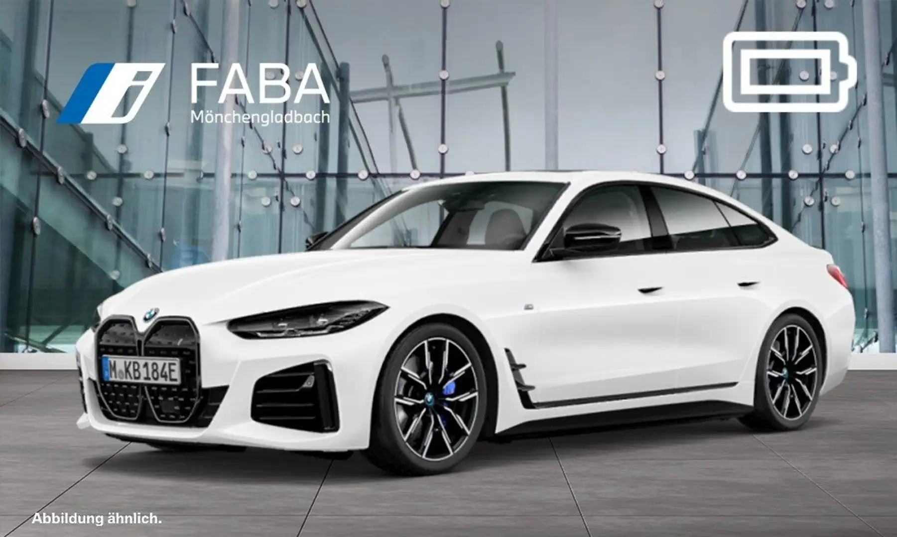 BMW i4 eDrive40 Gran Coupé Sportpaket HK HiFi DAB Weiß - 1